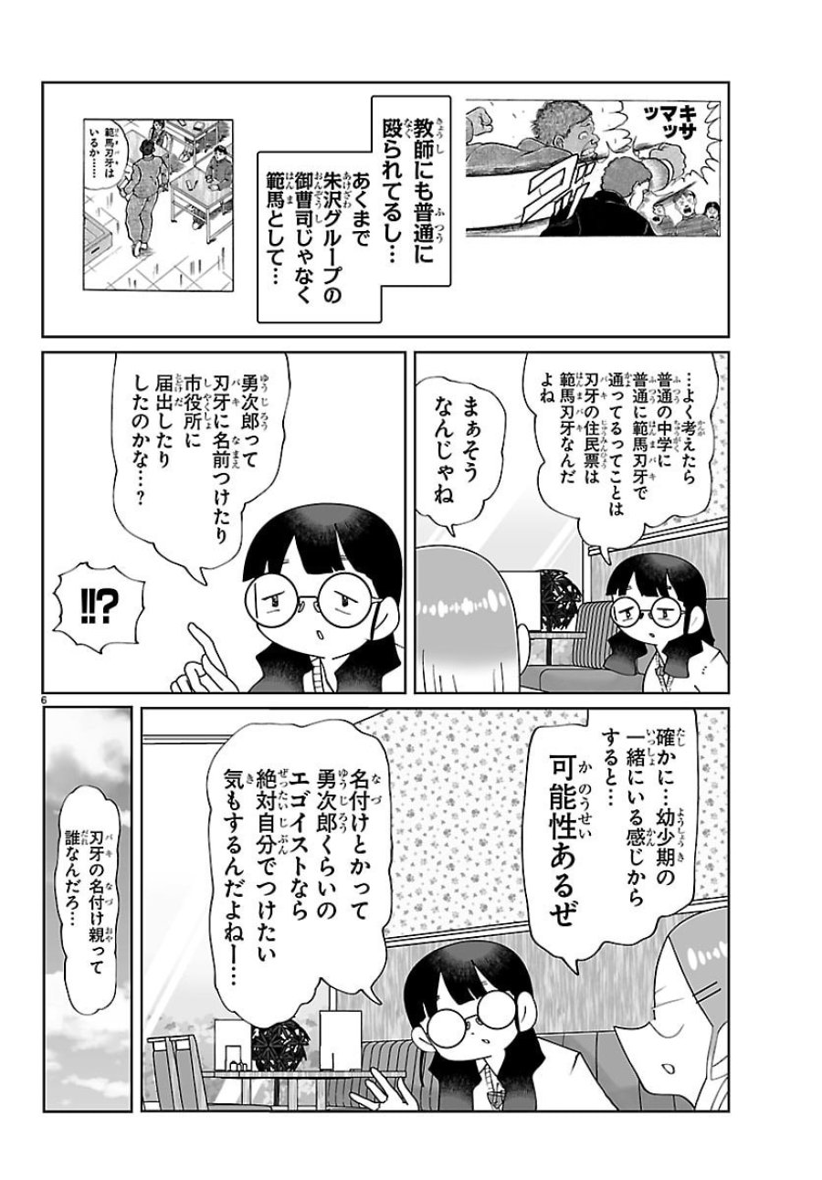 バキのわ!～バキを語る女子高校生たち～ 第9話 - Page 6