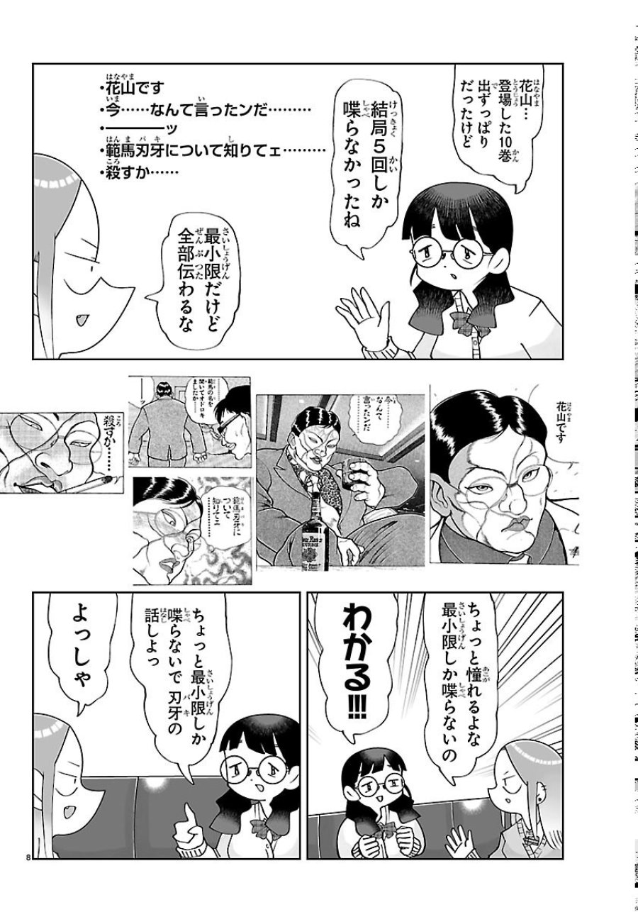 バキのわ!～バキを語る女子高校生たち～ 第10話 - Page 8