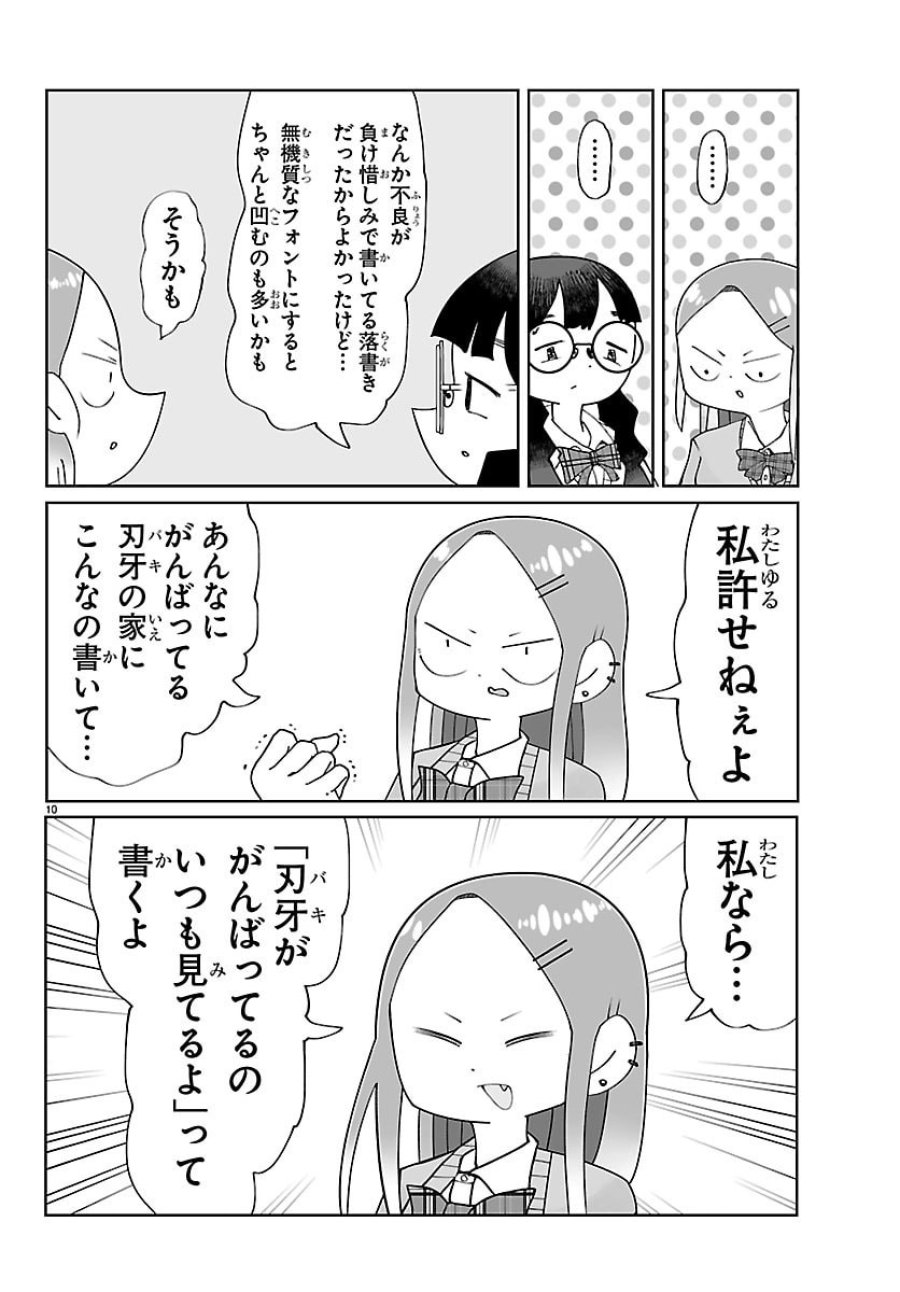 バキのわ!～バキを語る女子高校生たち～ 第8話 - Page 10