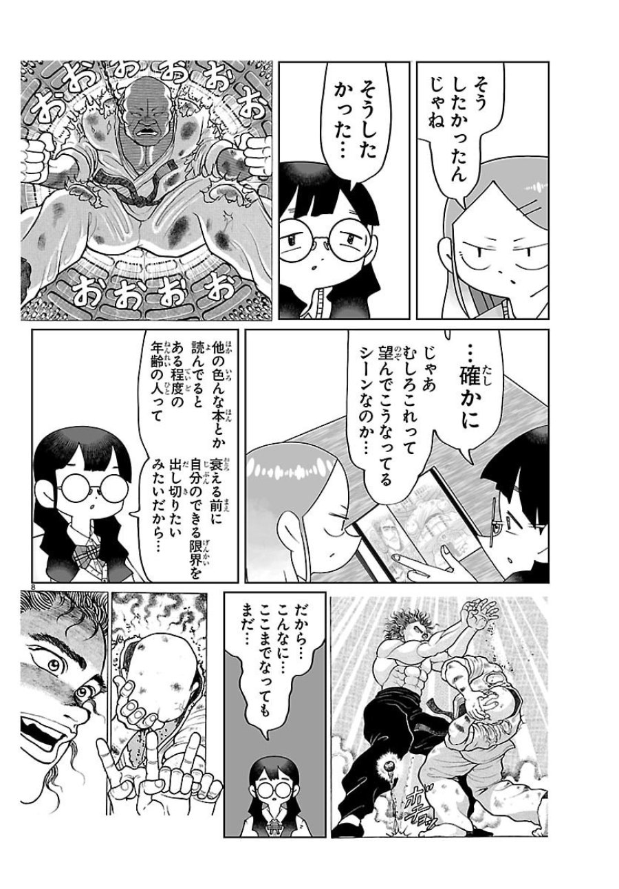 バキのわ!～バキを語る女子高校生たち～ 第6話 - Page 8