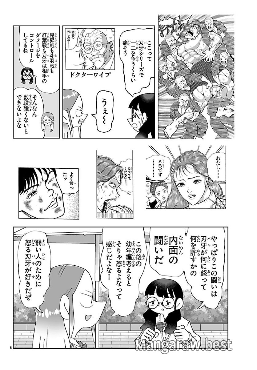 バキのわ!～バキを語る女子高校生たち～ 第7話 - Page 8