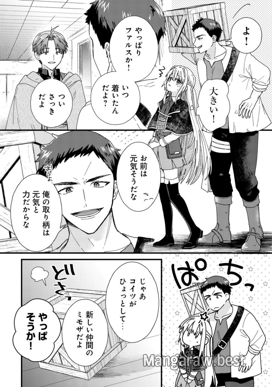 折り紙職人ミモザの日記帳～病弱だった私は異世界に転生して健康な体を手に入れたので、前世でできなかった恩返しの旅に出る～ 第7話 - Page 13