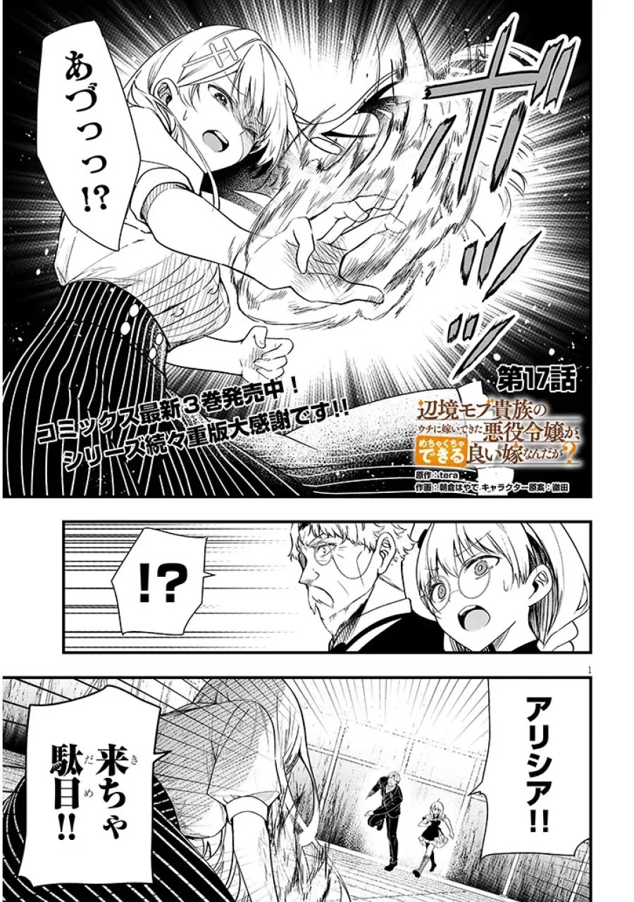 辺境モブ貴族のウチに嫁いできた悪役令嬢が、めちゃくちゃできる良い嫁なんだが？ 第17.1話 - Page 1