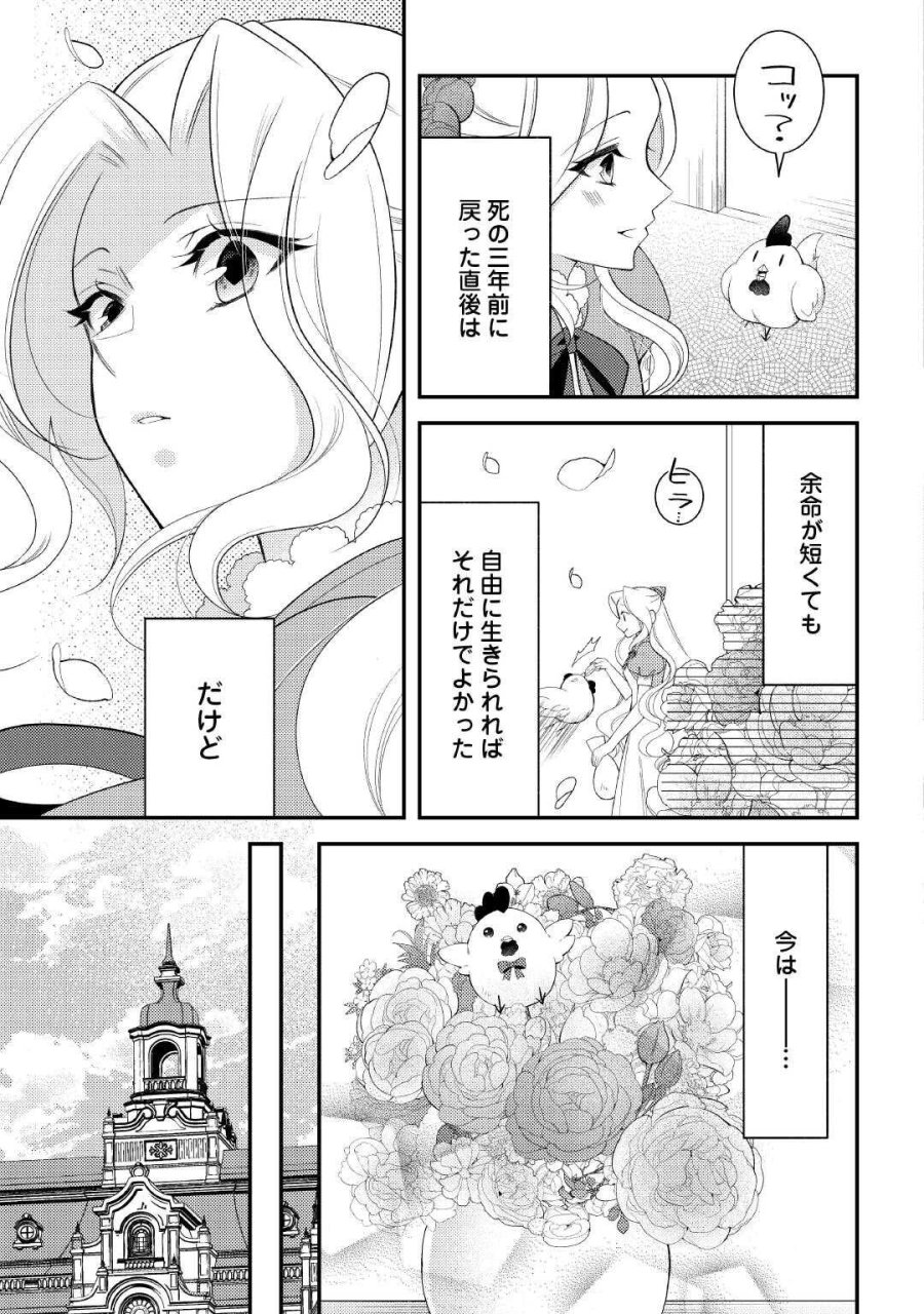 死んだ王妃は二度目の人生を楽しみます ーお飾りの王妃は必要ないのでしょう?ー 第17話 - Page 3