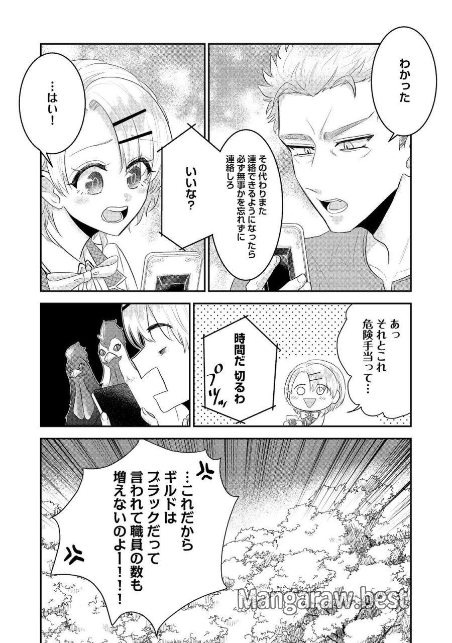 ギルドの受付嬢は定時上がりの夢を見る@COMIC 第6.2話 - Page 17