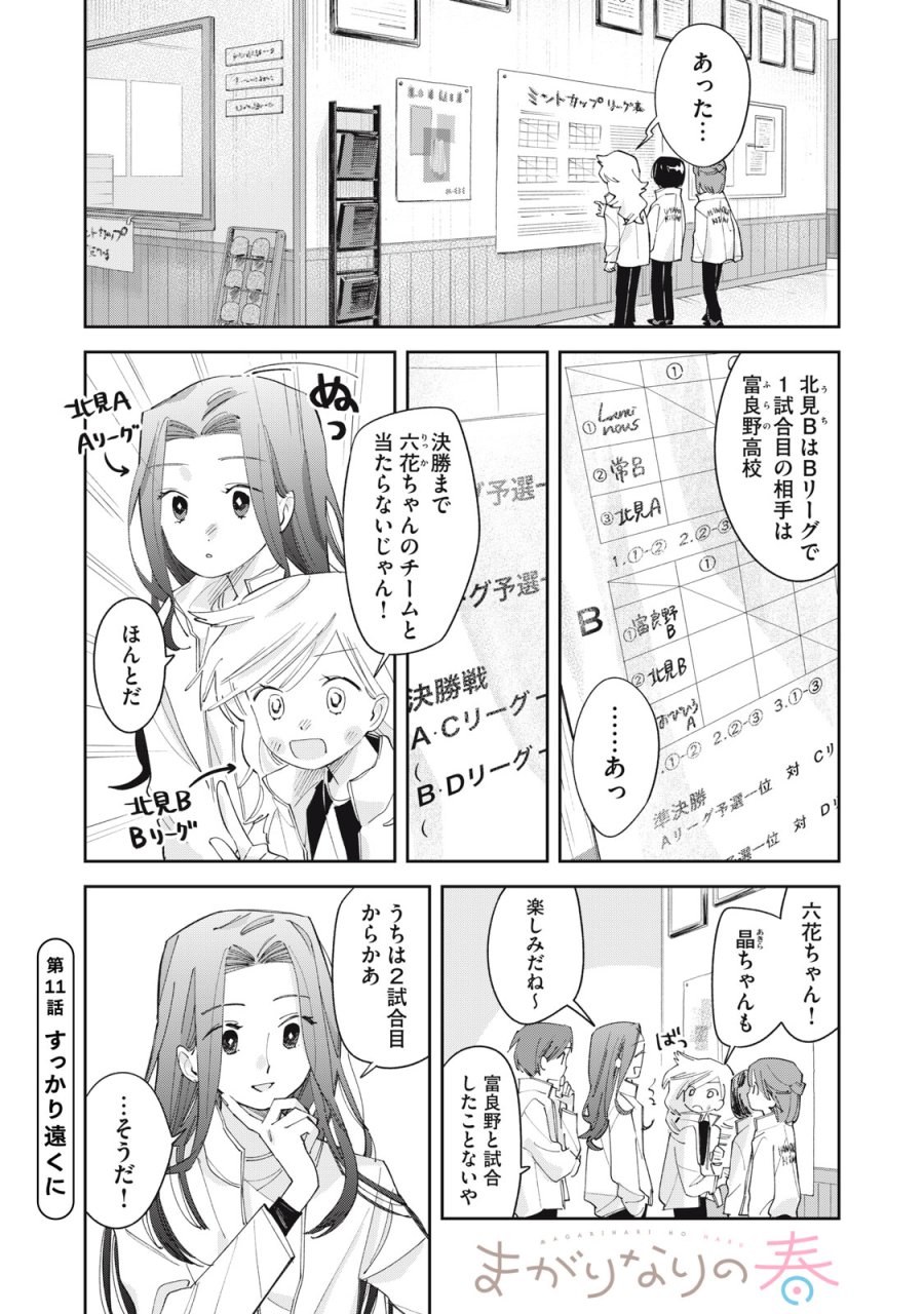 まがりなりの春 第11話 - Trang 1