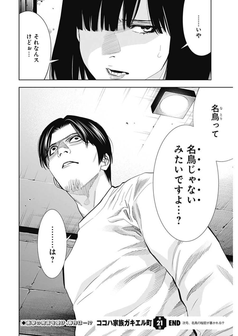 ココハ家族ガキエル町 第21話 - Page 22
