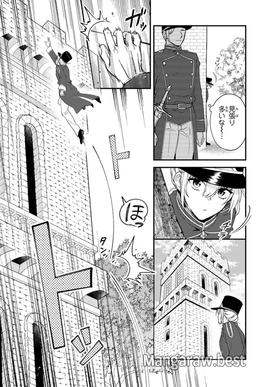 貧乏騎士に嫁入りしたはずが!? 野人令嬢は皇太子妃になっても竜を狩りたい 第14.2話 - Page 2
