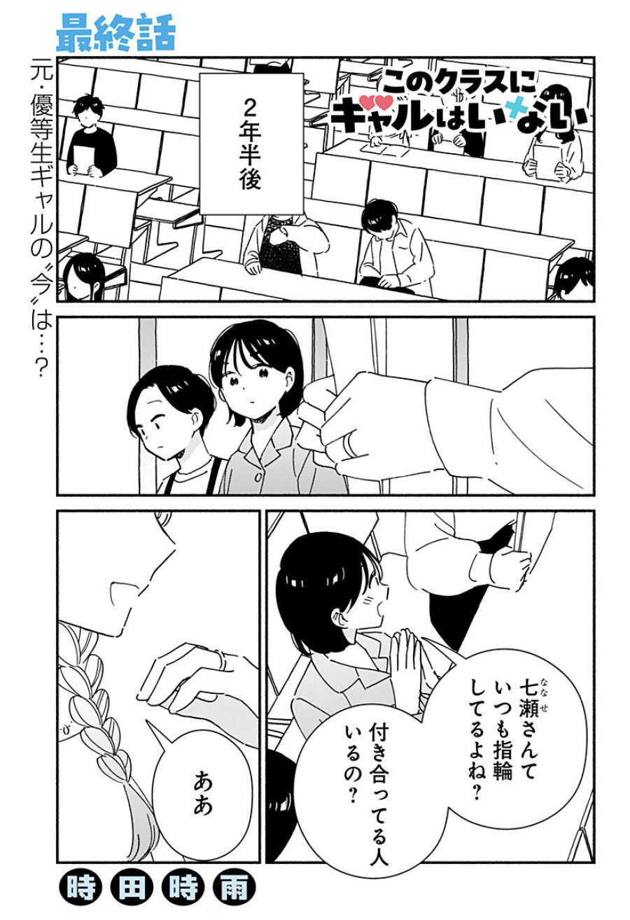 このクラスにギャルはいない 第44話 - Page 1