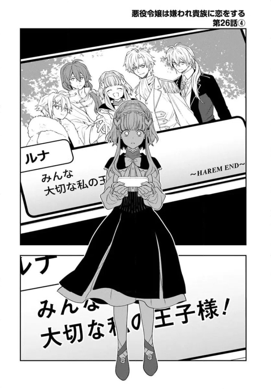 悪役令嬢は嫌われ貴族に恋をする 第26.4話 - Page 1