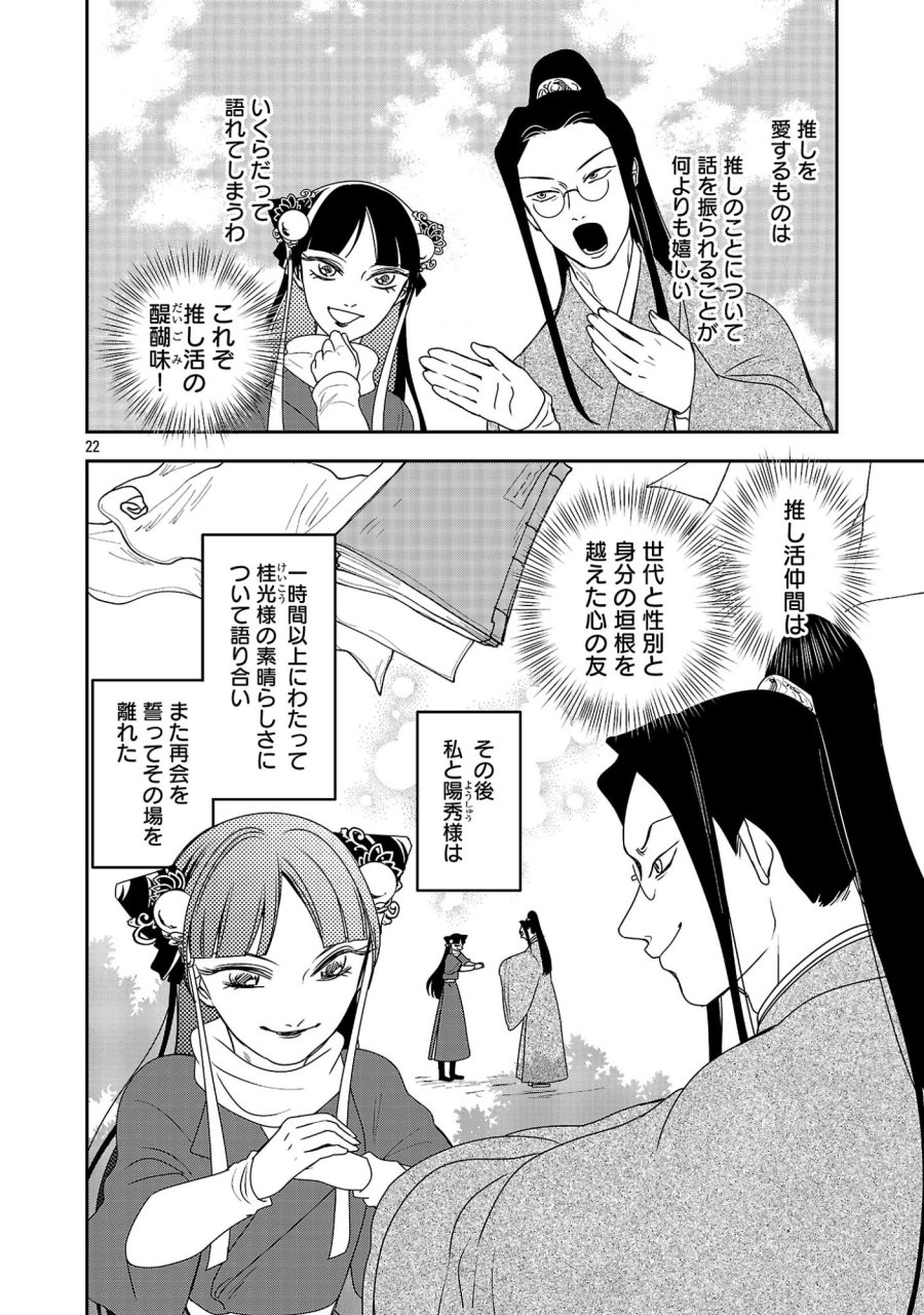 康和国花宮伝～悪役姫に転生したようですが、推し活に忙しいのでお役御免させていただきます～ 第7話 - Trang 24