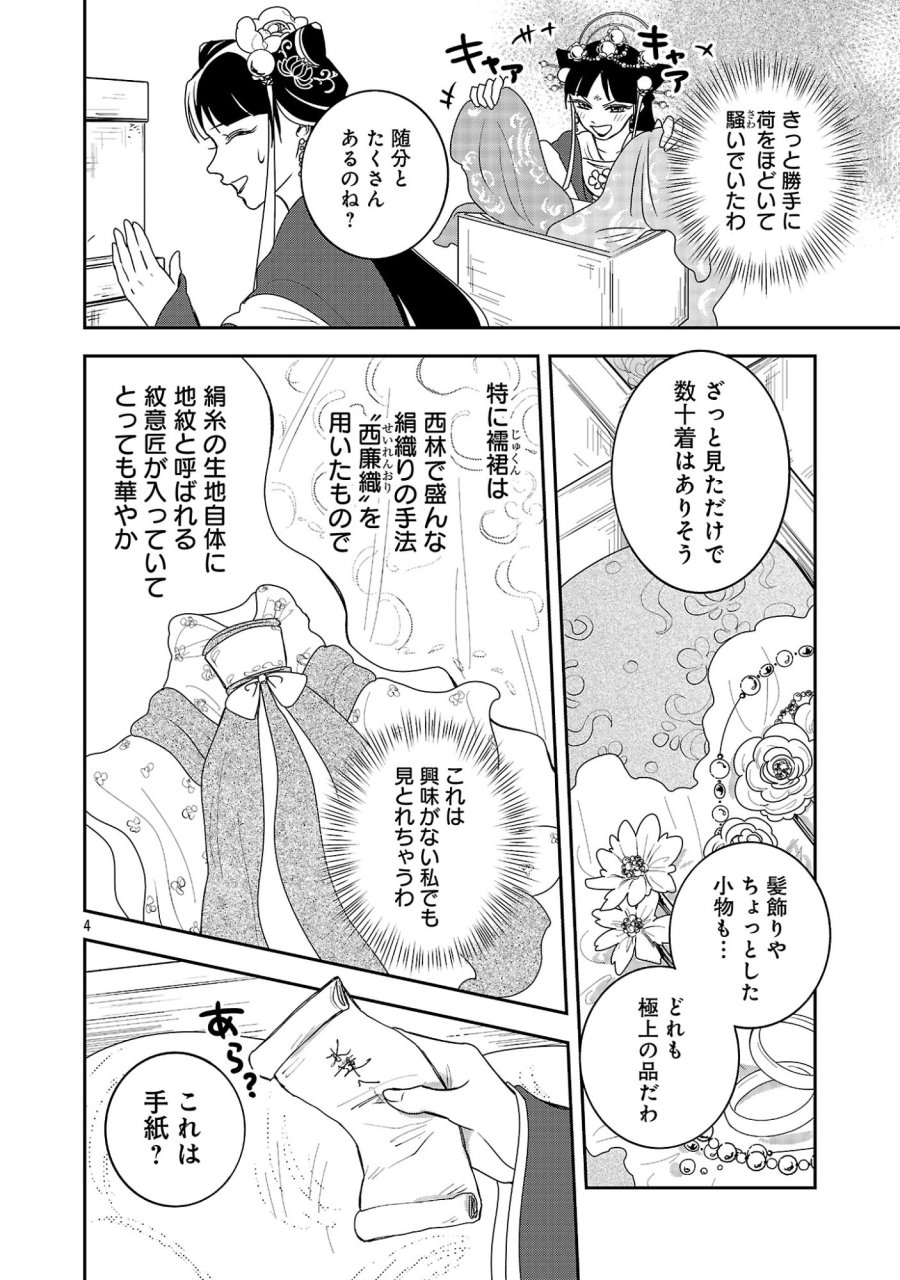 康和国花宮伝～悪役姫に転生したようですが、推し活に忙しいのでお役御免させていただきます～ 第8話 - Page 4