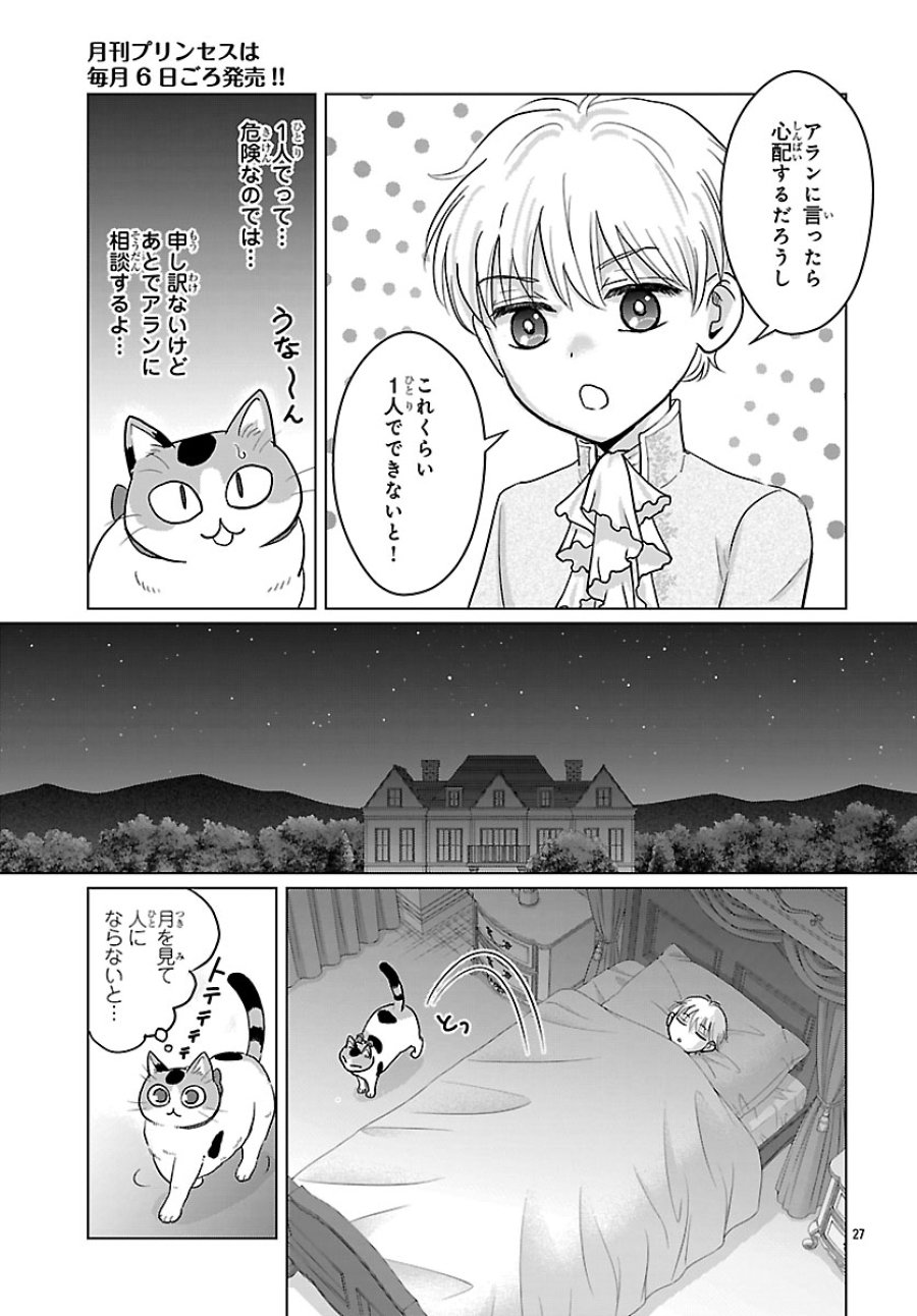 転生した三毛猫は王子と玉座の夢を見る 第9.2話 - Page 13