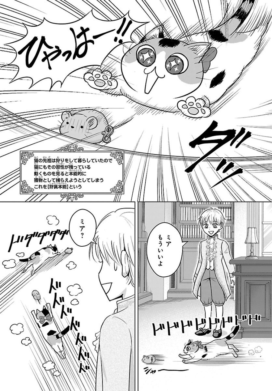 転生した三毛猫は王子と玉座の夢を見る 第9.2話 - Page 4
