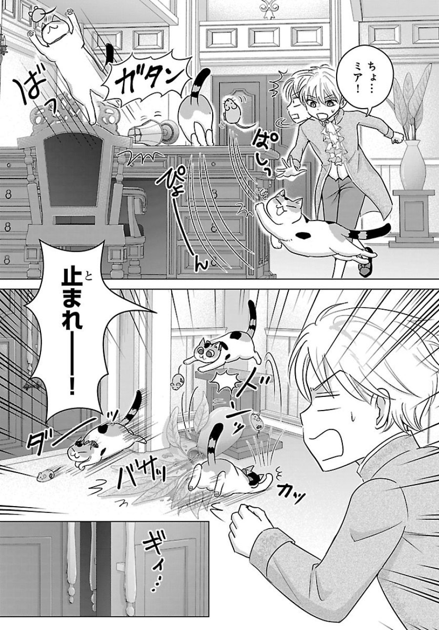 転生した三毛猫は王子と玉座の夢を見る 第9.2話 - Page 5