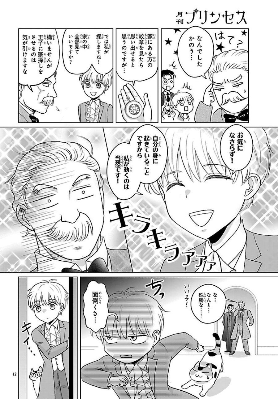 転生した三毛猫は王子と玉座の夢を見る 第8.1話 - Page 12
