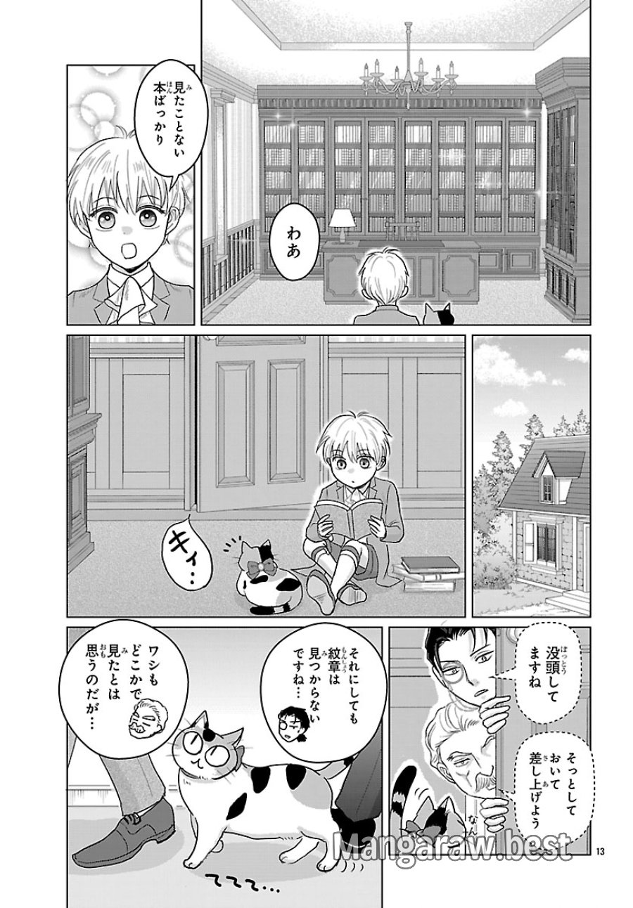 転生した三毛猫は王子と玉座の夢を見る 第8.1話 - Page 13