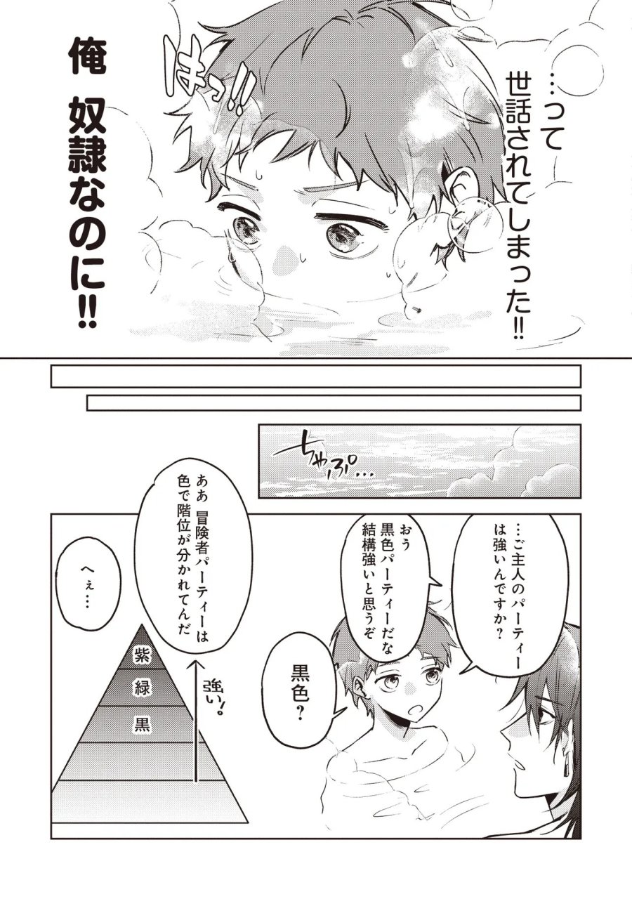 少年アウルのほんわか異世界ライフ ～新しいご主人と巡り合い最強パーティーとゆったり生活します～ 第3.1話 - Page 9