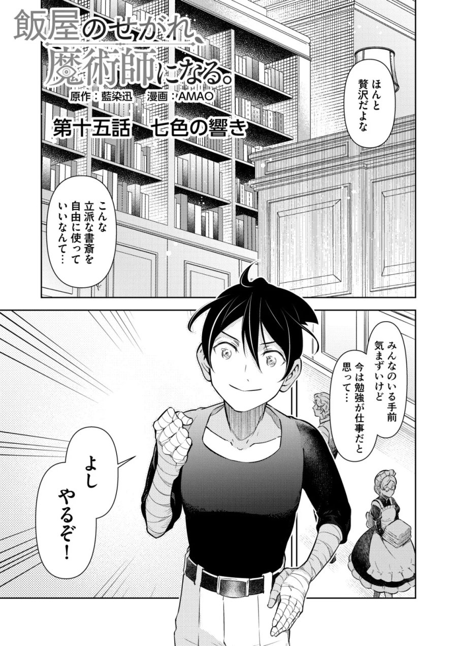 飯屋のせがれ、魔術師になる。 第15話 - Page 1