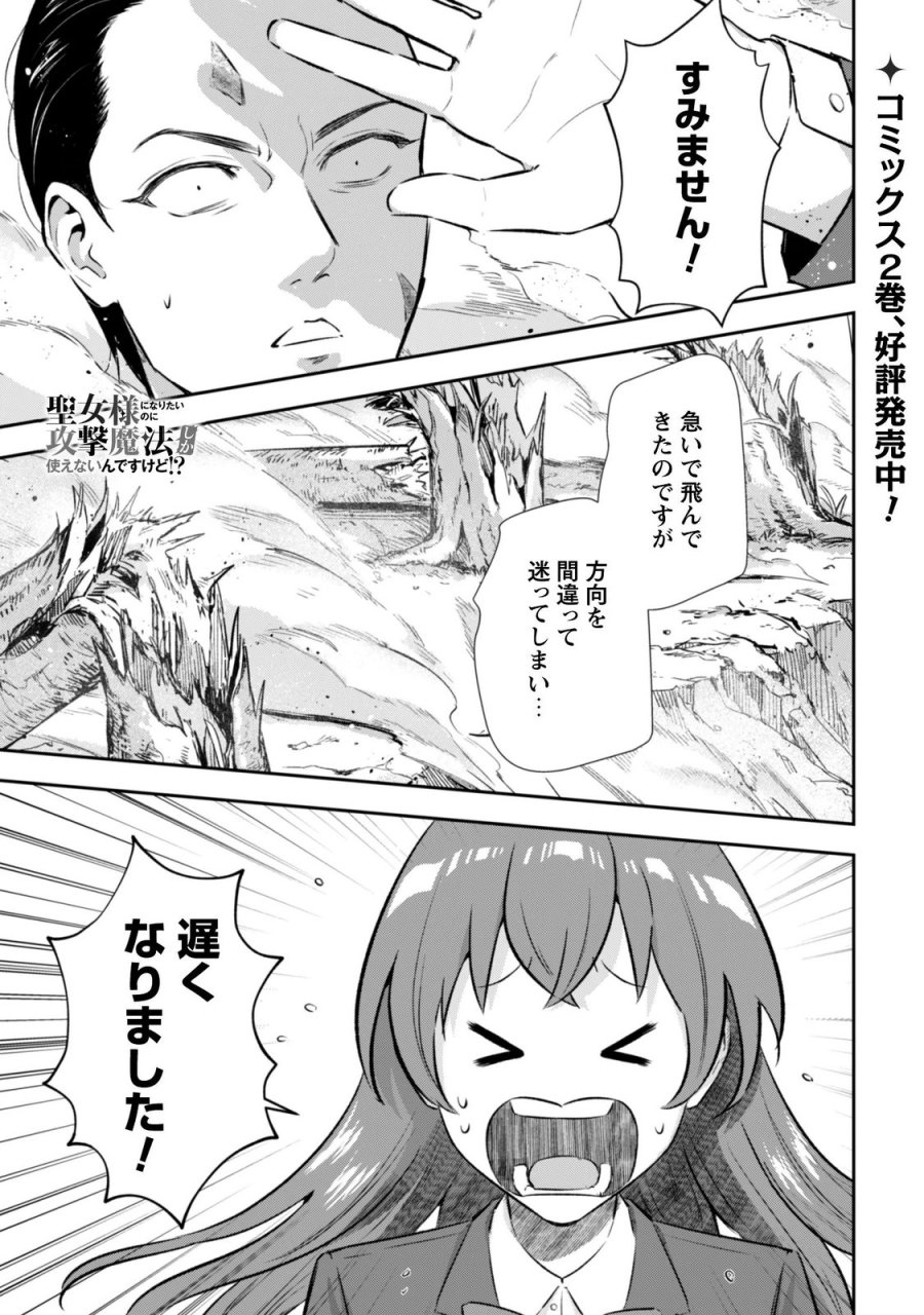 聖女様になりたいのに攻撃魔法しか使えないんですけど！？ 第13話 - Page 1