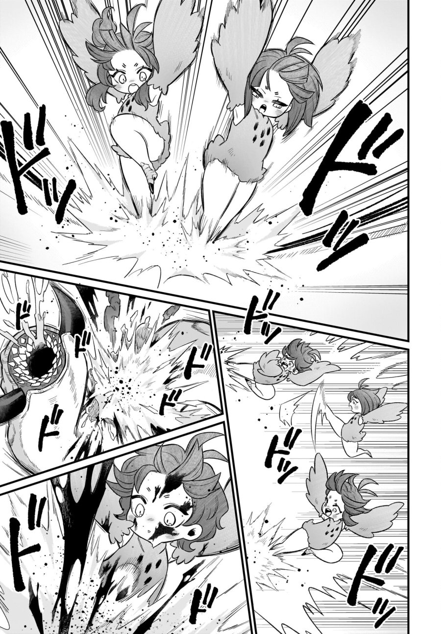ダチョウ獣人のはちゃめちゃ無双 アホかわいい最強種族のリーダーになりました 第2話 - Trang 7