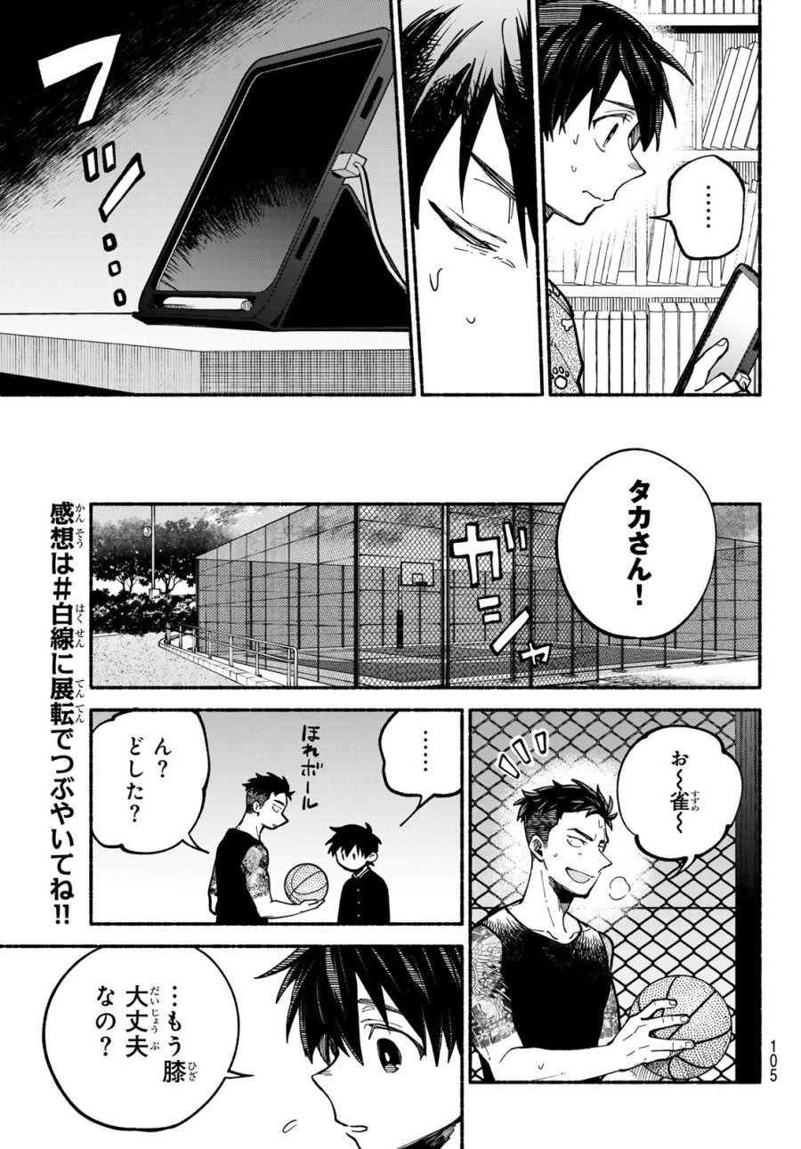 白線に展転 第3話 - Page 13