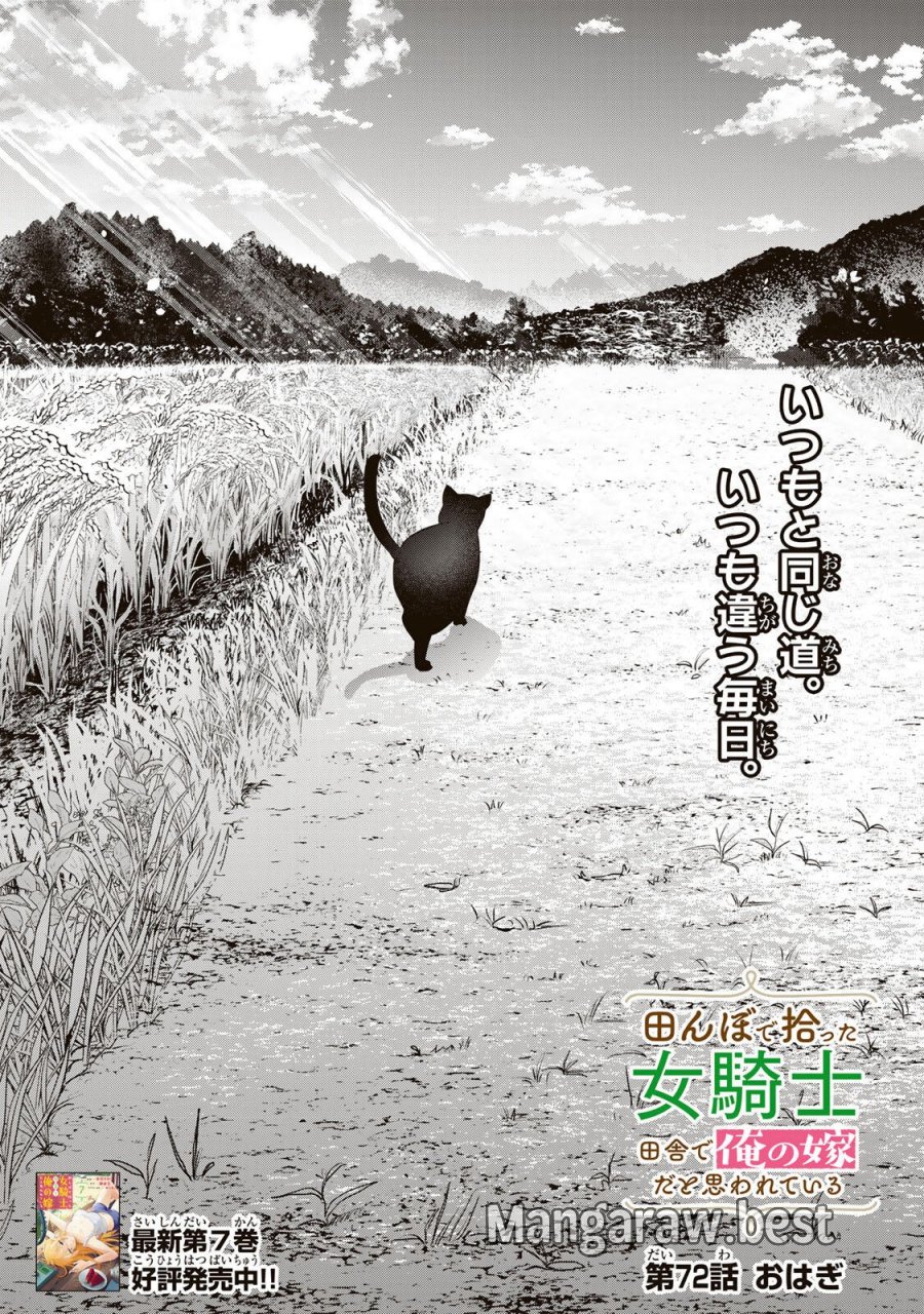 田んぼで拾った女騎士、田舎で俺の嫁だと思われている 第72話 - Trang 4