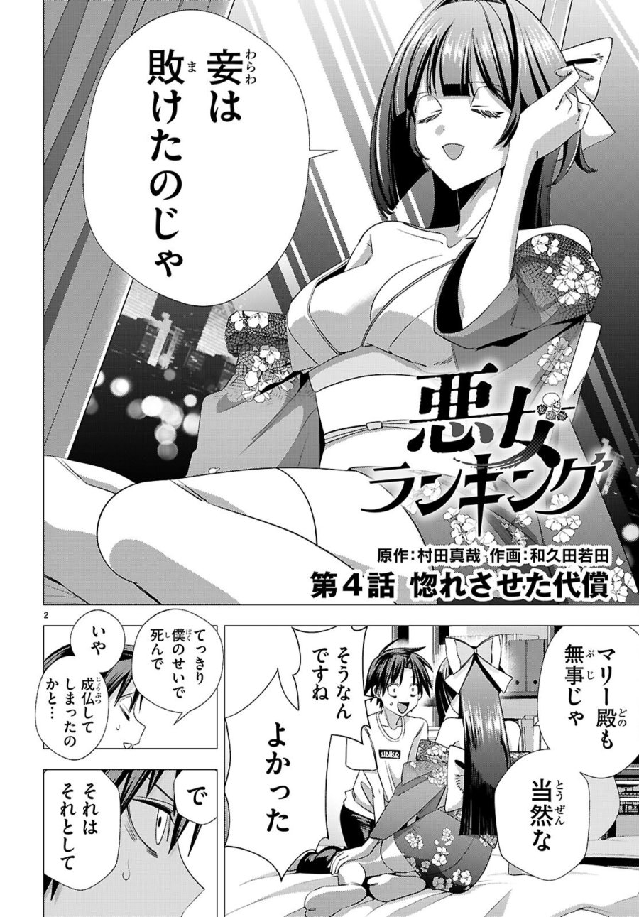 悪女ランキング 第4話 - Page 2