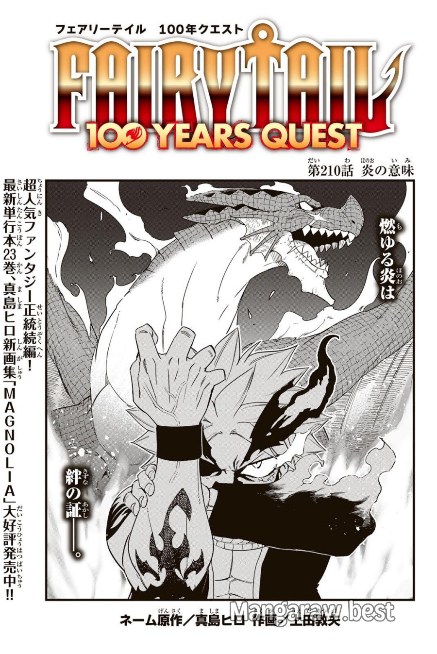 Fairy Tail 100 Years Quest Feari Teiru Hyaku-nen Kuesuto แฟรี่เทล ภาคเควส 100 ปี ตอนที่ フェアリーテイル 100年クエスト 페어리 테일 -100년 퀘스트 第210話 - Trang 1