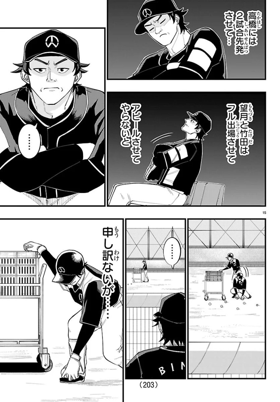 選手の交代をお知らせいたします 第14話 - Page 15