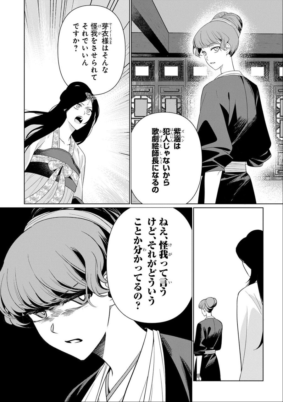 後宮歌劇団～星降る宮廷の歌姫～ THE COMIC 第7話 - Page 21