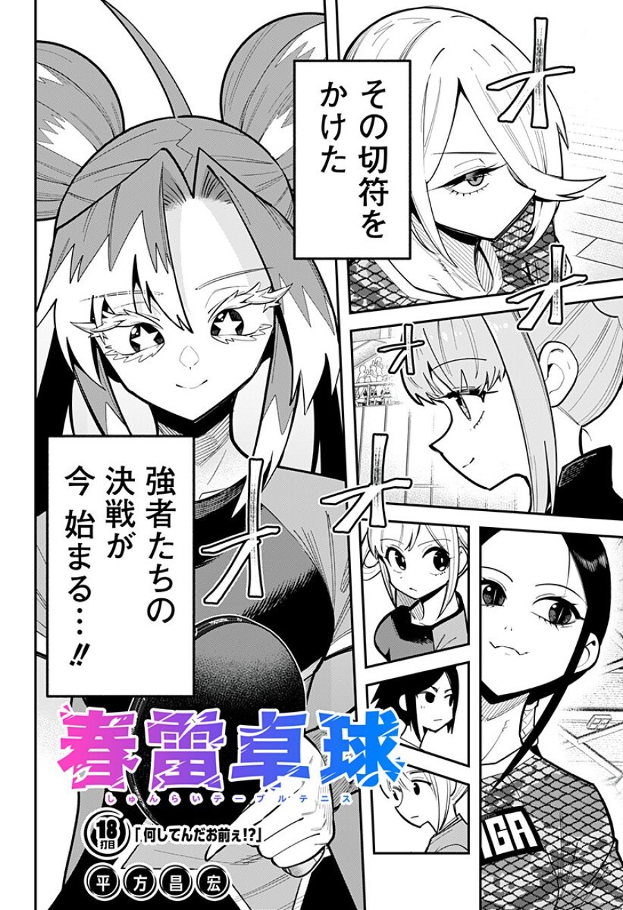 春雷卓球 第18話 - Page 2