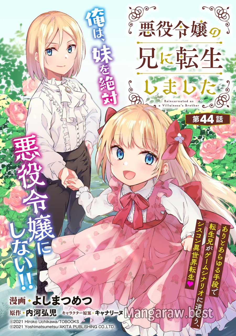 悪役令嬢の兄に転生しました 第44.1話 - Page 1