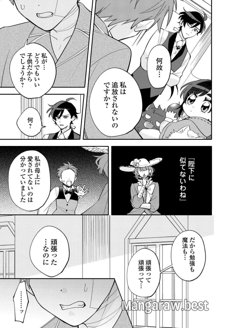 転生皇女は冷酷皇帝陛下に溺愛されるが夢は冒険者です! 第17話 - Page 7