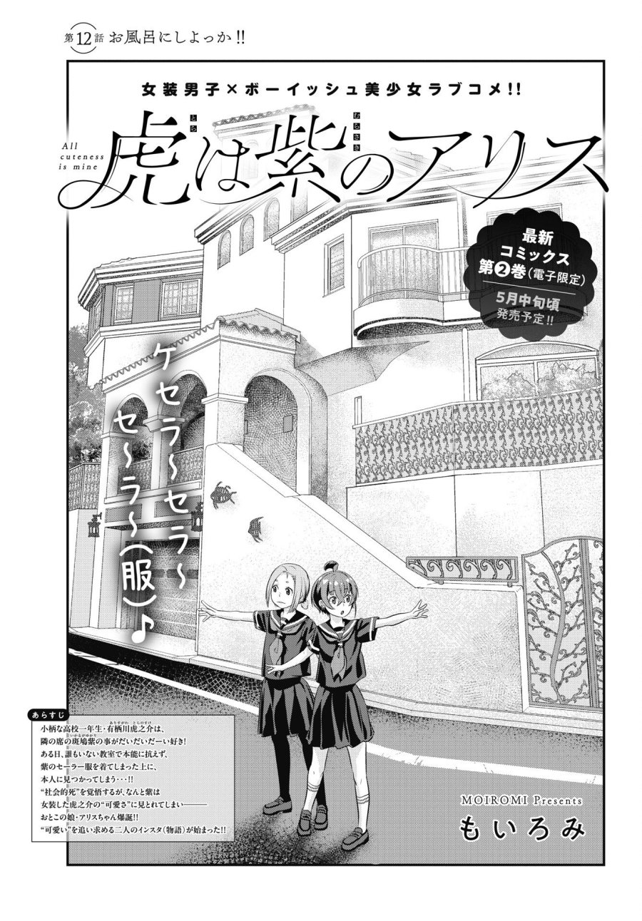 虎は紫のアリス 第12話 - Trang 1