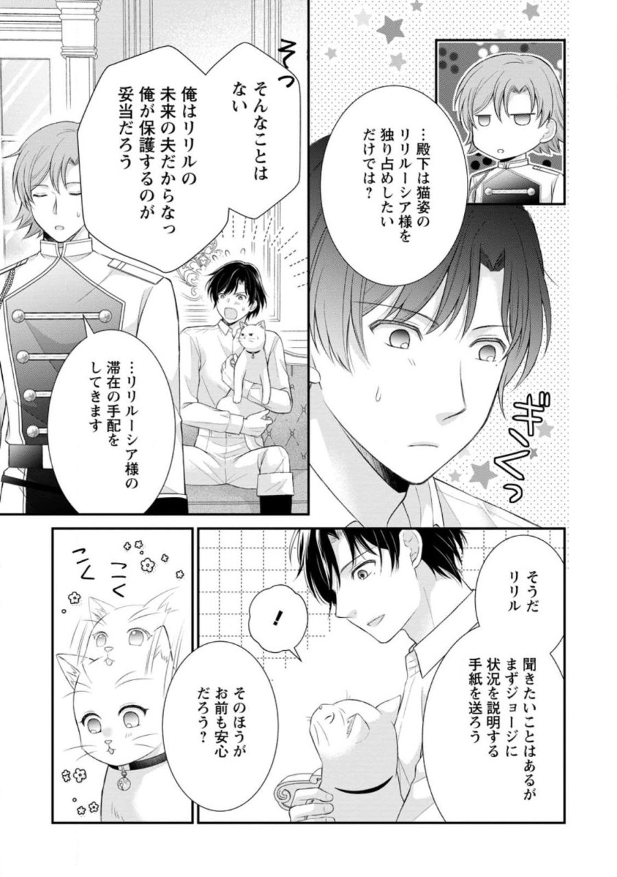 呪いで猫にされた悪女、王太子に拾われる。 第21.2話 - Page 7