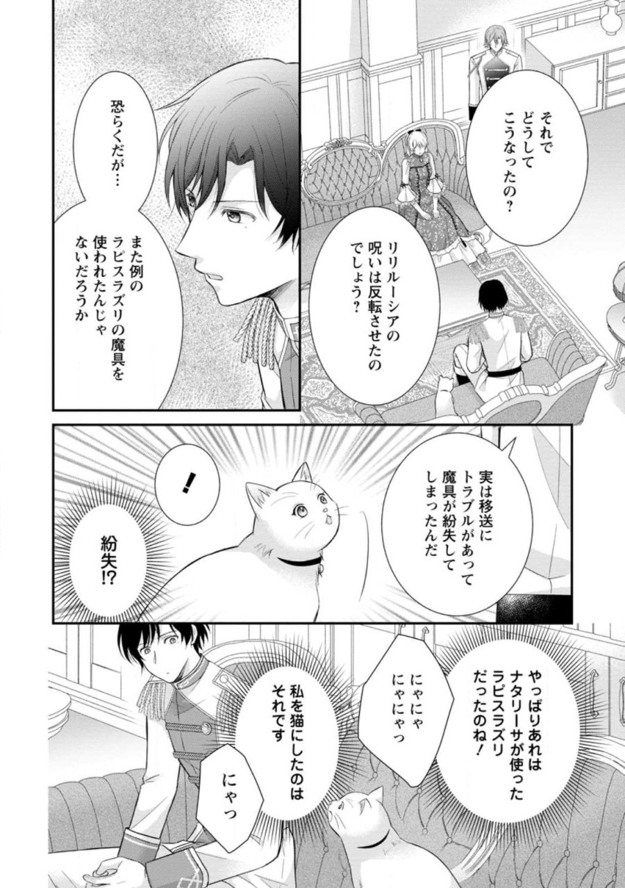 呪いで猫にされた悪女、王太子に拾われる。 第21.3話 - Page 6