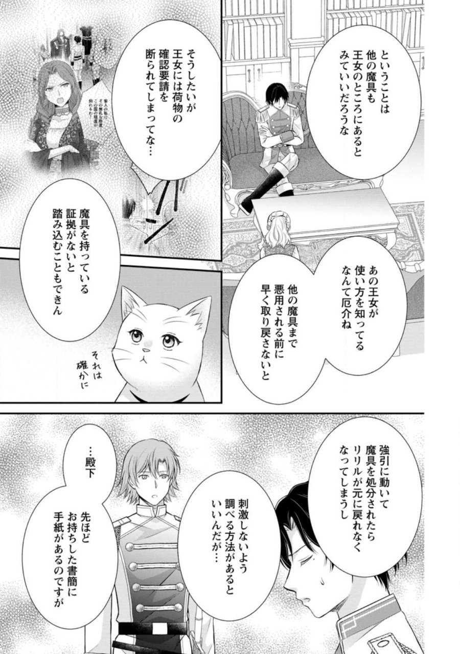 呪いで猫にされた悪女、王太子に拾われる。 第21.3話 - Page 9