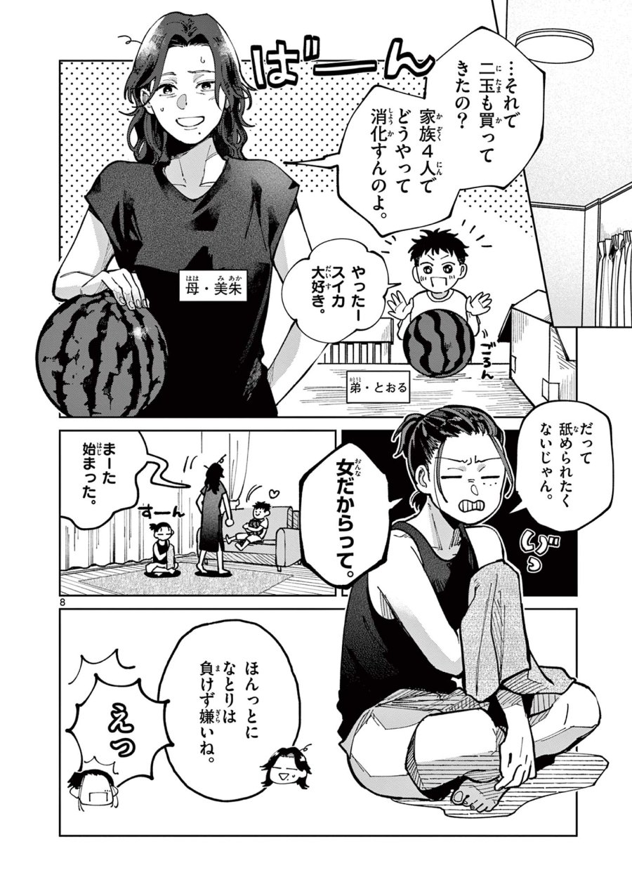 なとりとしずは 第1話 - Trang 8