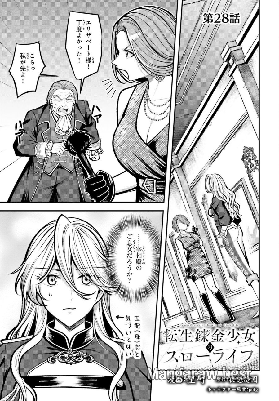 転生錬金少女のスローライフ 第28話 - Page 1