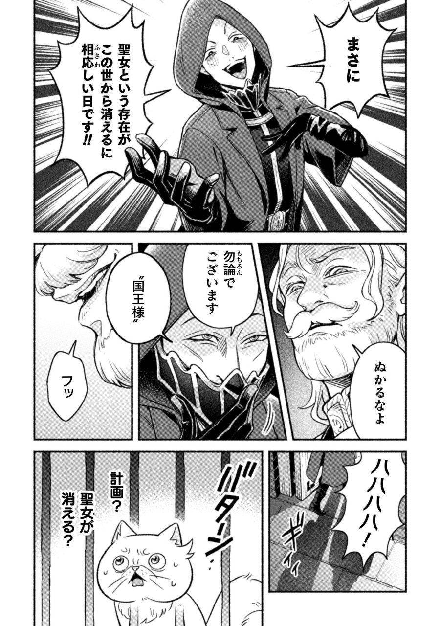 根暗騎士による溺愛満喫中のブサ猫、実は聖女です! 第12話 - Page 23