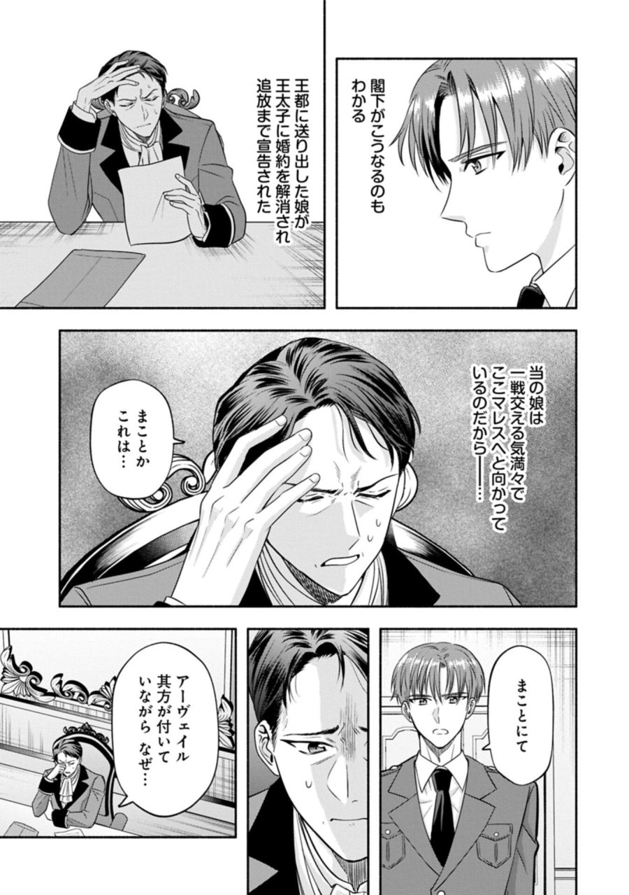 侯爵令嬢アリアレインの追放 the Banishment of Lady Arialaine 第8.1話 - Page 11