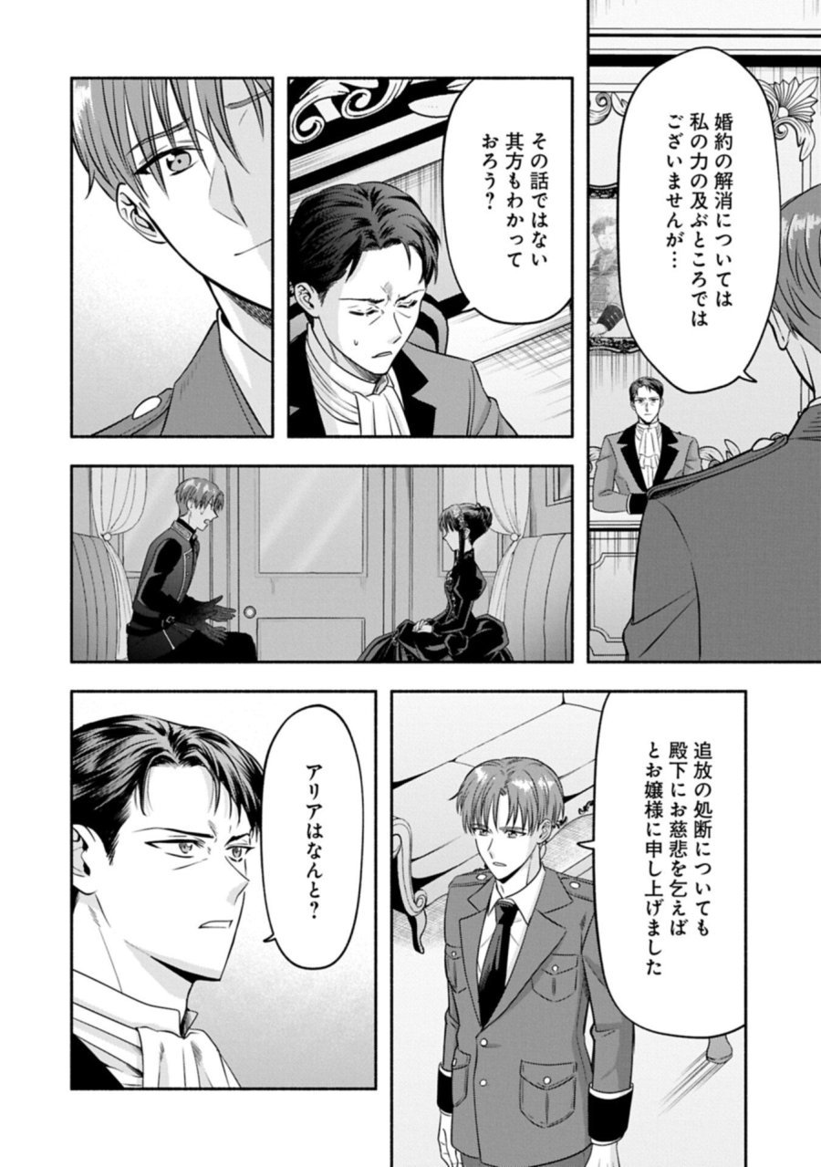 侯爵令嬢アリアレインの追放 the Banishment of Lady Arialaine 第8.1話 - Page 12