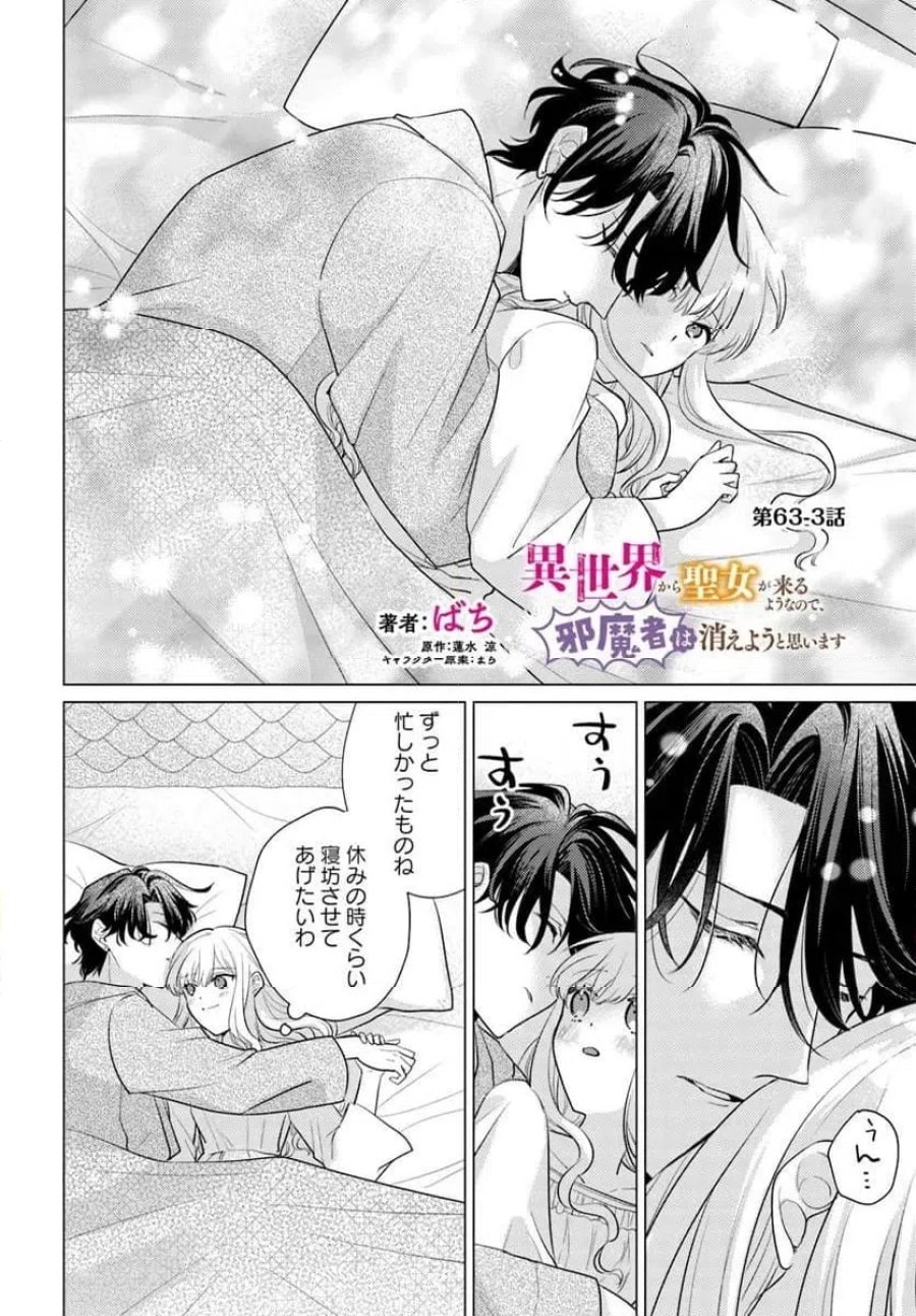 異世界から聖女が来るようなので、邪魔者は消えようと思います 第63.3話 - Page 1