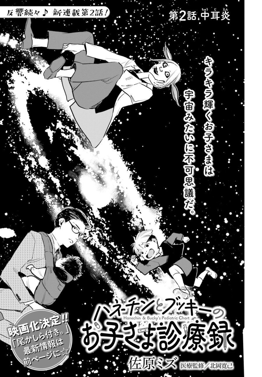 ハネチンとブッキーのお子さま診療録 第2話 - Trang 1