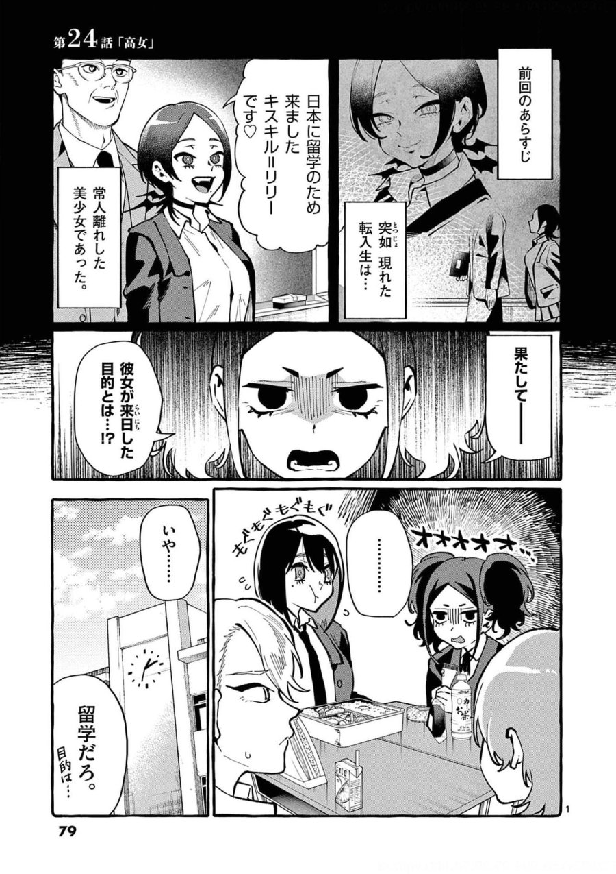 うしろの正面カムイさん 第24話 - Trang 1