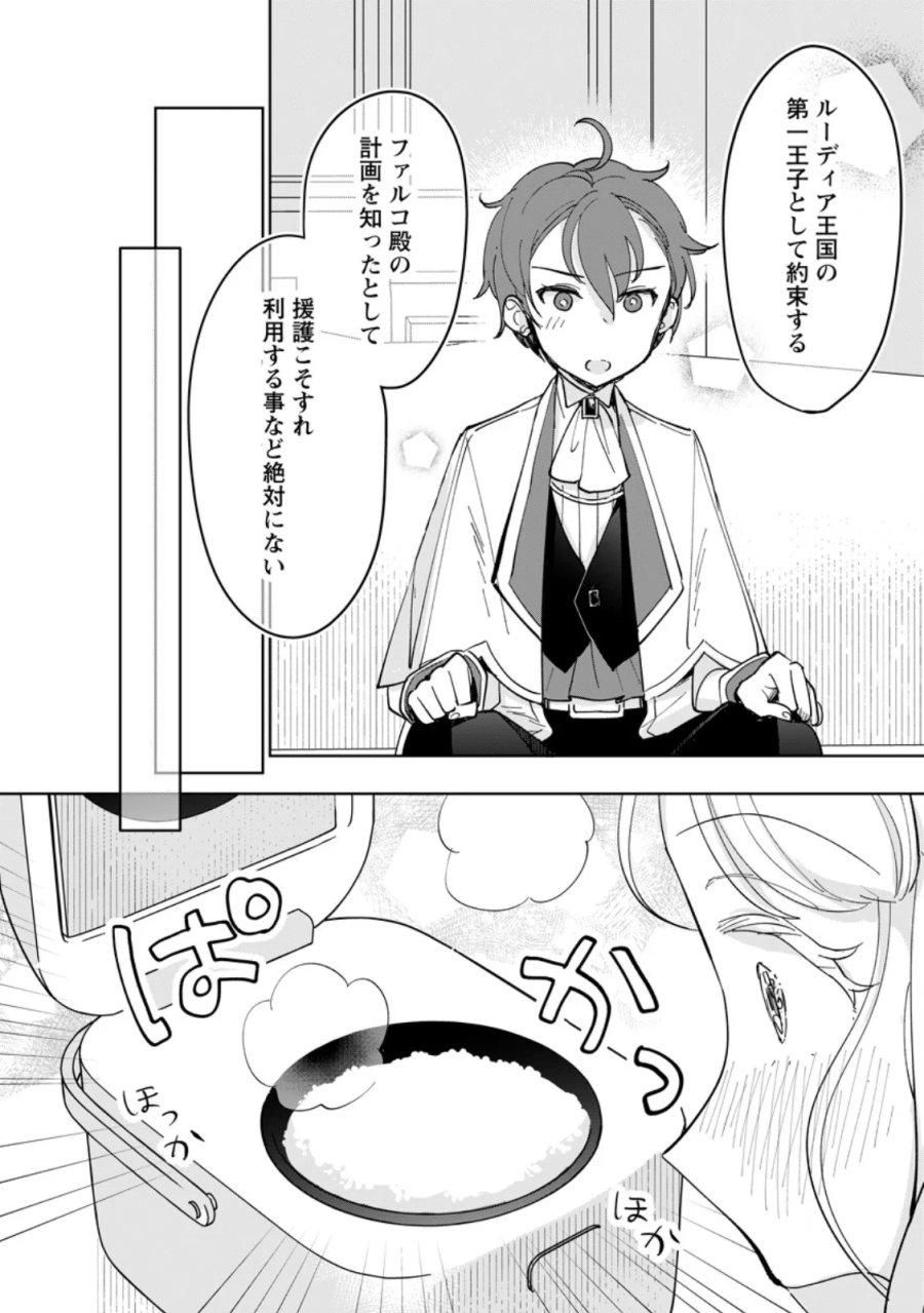 聖女じゃないと追放されたので、もふもふ従者(聖獣)とおにぎりを握る 第52.2話 - Page 4