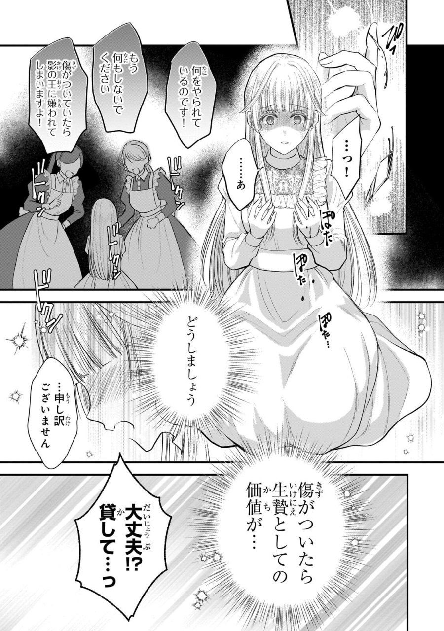 生贄姫の幸福 ～孤独な贄の少女は、魔物の王の花嫁となる～ 第6.1話 - Page 13