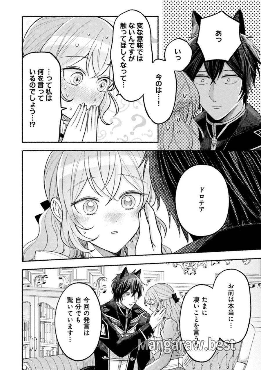 聖女の妹の尻拭いを仰せつかった、ただの侍女でございます～謝罪先の獣人国で何故か黒狼陛下に求愛されました！？～ 第21.2話 - Page 12