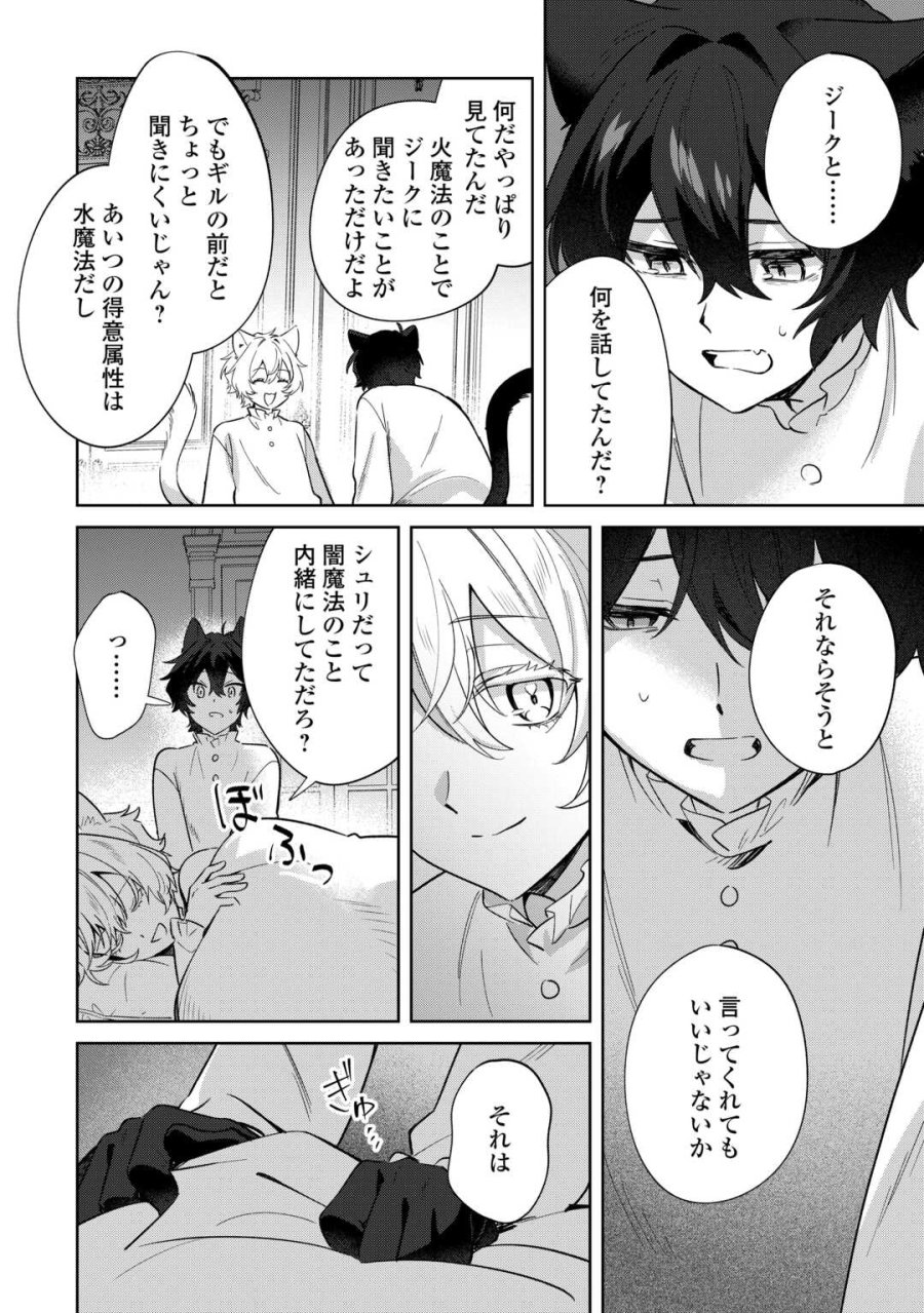 双子の王子に双子で婚約したけど「じゃない方」だから闇魔法を極める 第4話 - Page 10